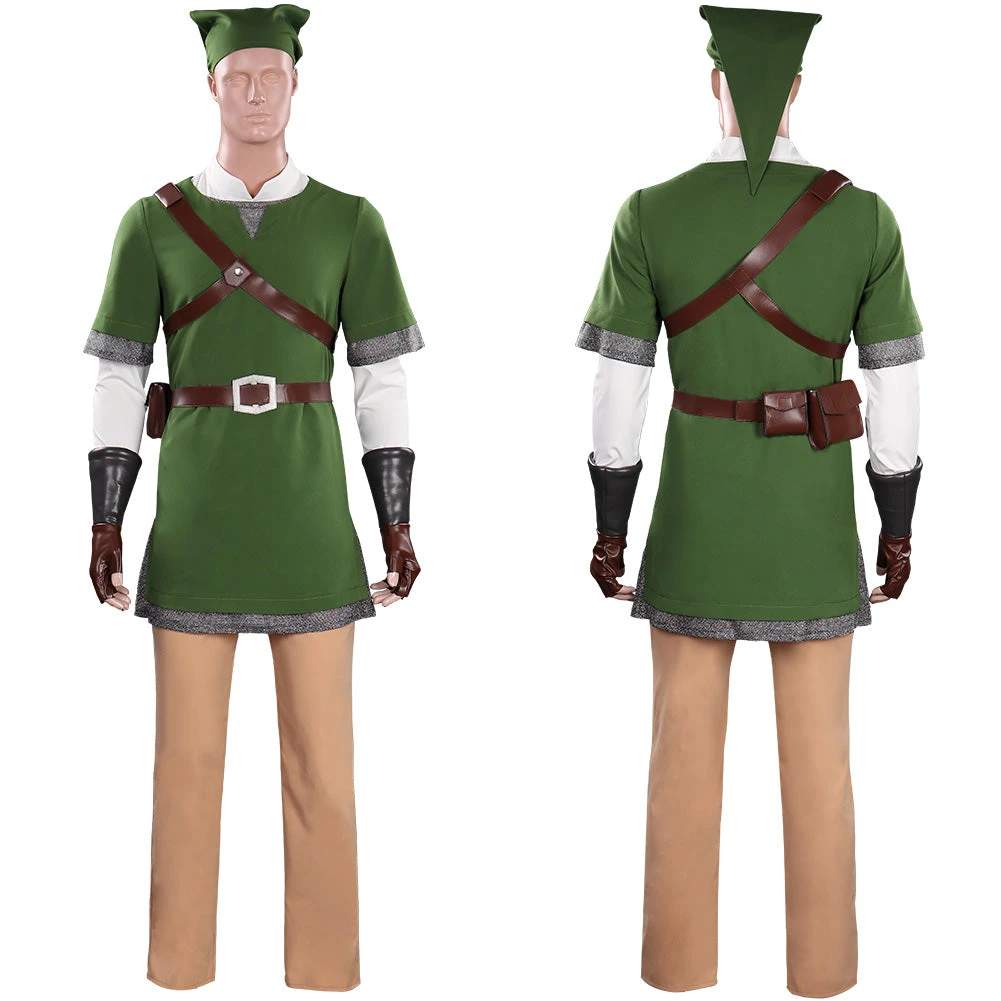 Adulte The Legend Of Zelda: Breath Of The Wild Link Cosplay Costume 4 Adulte The Legend Of Zelda: Breath Of The Wild Link Cosplay Costume – Image 2