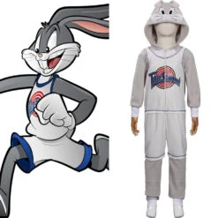 Bugs Bunny Lapin Enfant Animaux Pyjama Une Pièce Cosplay Costume