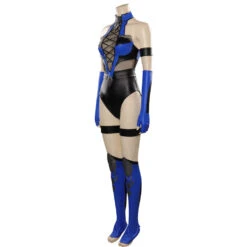 Mortal Kombat 4 Kitana Uniform Cosplay Costume -Newcossky 15003367 2