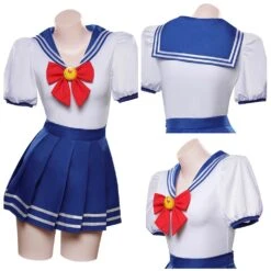 Sailor Moon Sailor Femme Uniform Robe Cosplay Costume -Newcossky 15003395 costumebuy2009