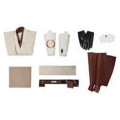 Star Wars: Clone Wars Obi Wan Kenobi Cosplay Costume 17 Star Wars: Clone Wars Obi Wan Kenobi Cosplay Costume -Newcossky 15003434 7