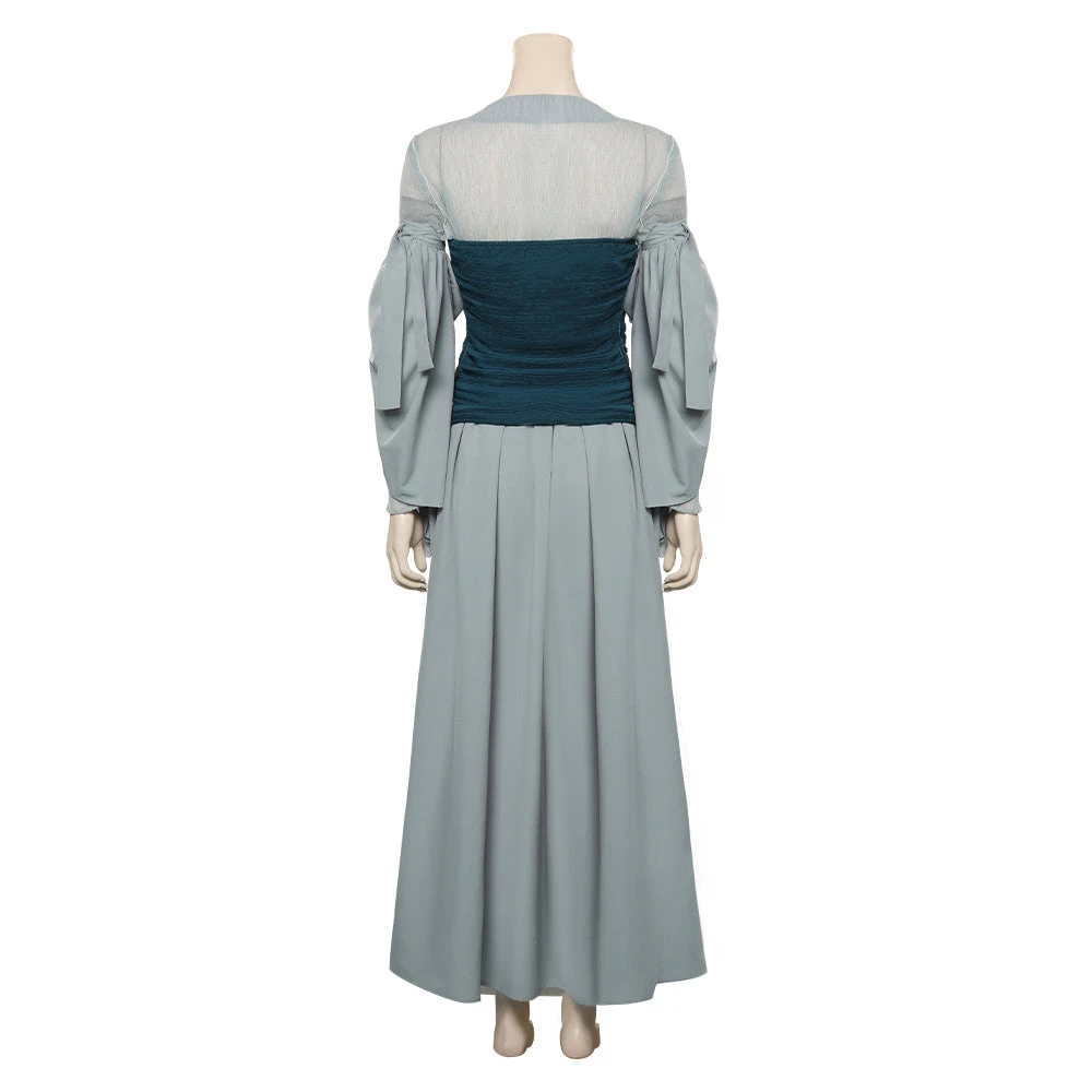 The Lord Of The Rings: The Rings Of Power Galadriel Robe Cosplay Costume 4 The Lord Of The Rings: The Rings Of Power Galadriel Robe Cosplay Costume – Image 2