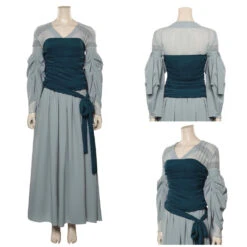 The Lord Of The Rings: The Rings Of Power Galadriel Robe Cosplay Costume 15 The Lord Of The Rings: The Rings Of Power Galadriel Robe Cosplay Costume -Newcossky 15003520 costumebuy2009