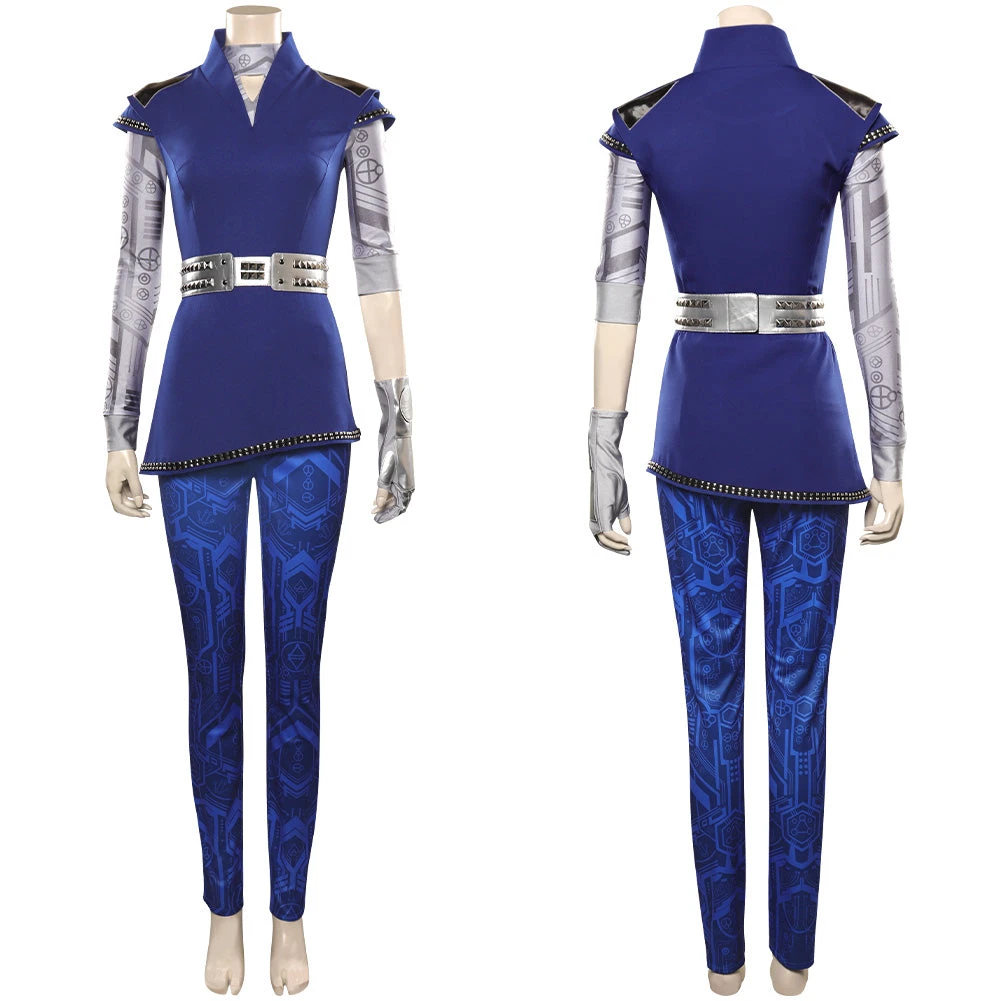 2022 Film Adulte Zombies 3 A-Li Cosplay Costume Halloween Carnaval 5 2022 Film Adulte Zombies 3 A-Li Cosplay Costume Halloween Carnaval – Image 3