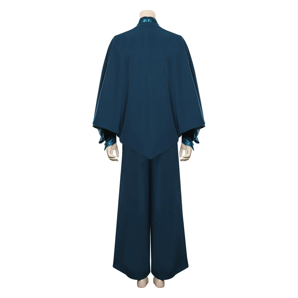 Star Wars Obi-Wan Kenobi Breha Organa Uniform Bleu Cosplay Costume Carnaval 4 Star Wars Obi-Wan Kenobi Breha Organa Uniform Bleu Cosplay Costume Carnaval – Image 2