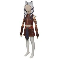 Enfant Star Wars Tales Of The Jedi Ahsoka Tano Uniform Cosplay Costume -Newcossky 15003559 2