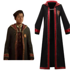 Enfant Hogwarts Legacy Jeu Collège Manteau Cosplay Costume Carnaval