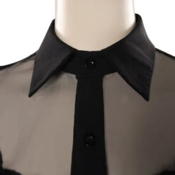 Adulte Wednesday Addams Wednesday Mercredi Boule Noir Robe Cosplay Costume Carnaval 16 Adulte Wednesday Addams Wednesday Mercredi Boule Noir Robe Cosplay Costume Carnaval -Newcossky 15003586 5