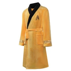 Star Trek Captain Pike Peignoir De Bain Jaune Cosplay Costume Carnaval -Newcossky 15003612 2