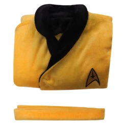 Star Trek Captain Pike Peignoir De Bain Jaune Cosplay Costume Carnaval -Newcossky 15003612 7