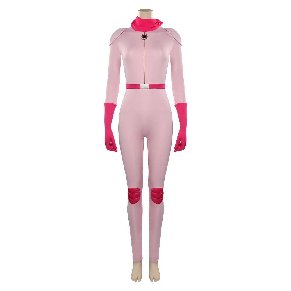 Super Mario Bros. Le Film Peach Combinaison Cosplay Costume 6 Super Mario Bros. Le Film Peach Combinaison Cosplay Costume – Image 4