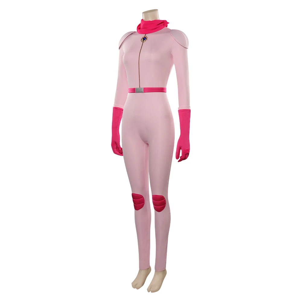 Super Mario Bros. Le Film Peach Combinaison Cosplay Costume 7 Super Mario Bros. Le Film Peach Combinaison Cosplay Costume – Image 5