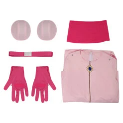Super Mario Bros. Le Film Peach Combinaison Cosplay Costume 21 Super Mario Bros. Le Film Peach Combinaison Cosplay Costume -Newcossky 15003631 8