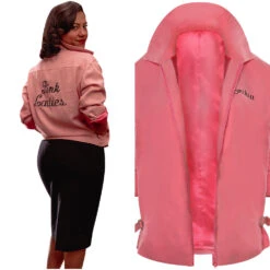 TV Grease: Rise Of The Pink Ladies Rose Manteau Cosplay Costume