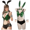 Adulte Locomotives Bunny Girl Vert Femme Cosplay Costume 1 Adulte Locomotives Bunny Girl Vert Femme Cosplay Costume -Newcossky 15003681 Cosarcade