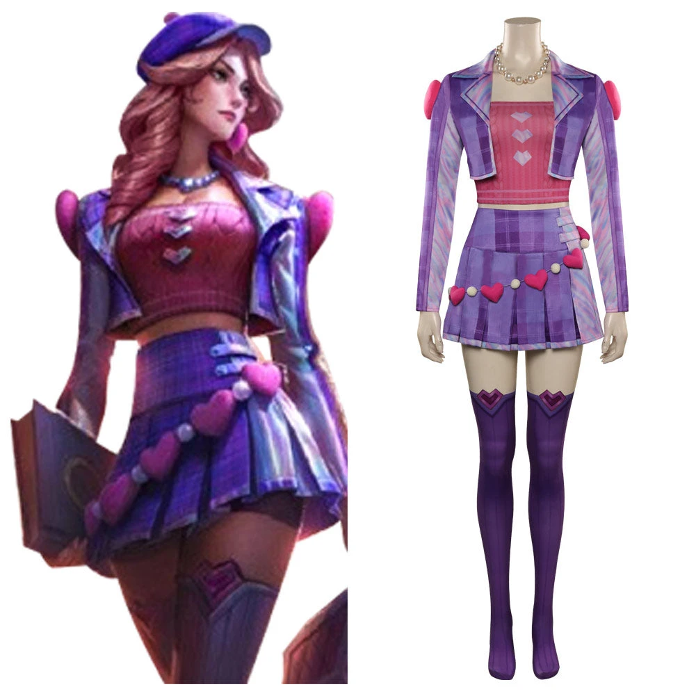 Adulte League Of Legends Caitlyn Kiramman Femme LOL Cosplay Costume 3 Adulte League Of Legends Caitlyn Kiramman Femme LOL Cosplay Costume