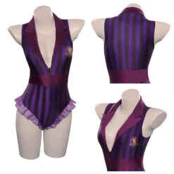 Wednesday Addams Wednesday Maillot De Bain Design Original Cosplay Costume -Newcossky 15003688 costumebuy2009