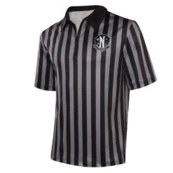 Adulte Wednesday Addams Manches Courtes Noir Cosplay Costume -Newcossky 15003696 2