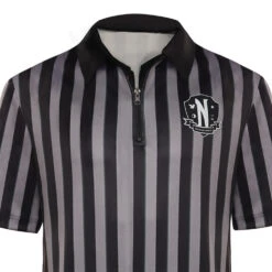 Adulte Wednesday Addams Manches Courtes Noir Cosplay Costume -Newcossky 15003696 5