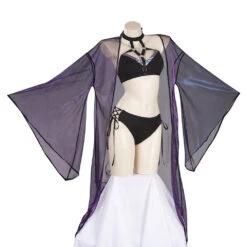 League Of Legends Evelynn Maillot De Bain Cape Cosplay Costume -Newcossky 15003972 4