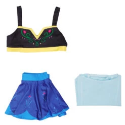 La Reine Des Neiges Anna Enfant Maillot De Bain Cosplay Costume -Cossky -Newcossky 15004036 8