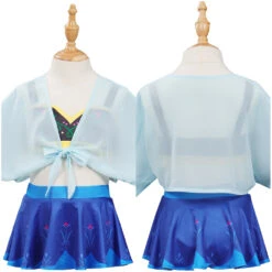 La Reine Des Neiges Anna Enfant Maillot De Bain Cosplay Costume -Cossky -Newcossky 15004036 cosplayying