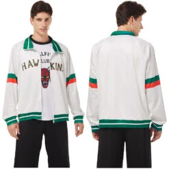 Stranger Things 4 Lucas Sinclair Veste Cosplay Costume
