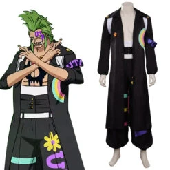 2022 Film One Piece FILM Red Bartolomeo Uniform Cosplay Costume