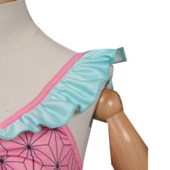 Demon Slayer Kimetsu No Yaiba Enfant Kamado Nezuko Maillot De Bain Cosplay Costume -Newcossky 15004079 5