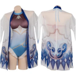 Genshin Impact Ganyu Cape Maillot De Bain Cosplay Costume