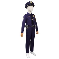 Enfant 2022 Film Zootopia 2 Nick Uniforme De Police Cosplay Costume Halloween Carnival -Newcossky 15004251 4