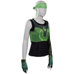 Valorant Skye Top Foulard Manches Cosplay Costume Carnival Halloween 16 Valorant Skye Top Foulard Manches Cosplay Costume Carnival Halloween -Newcossky 15004320 4