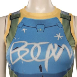 Valorant Raze T-shirt Pants Chapeaux Cosplay Costume Halloween Carnival -Newcossky 15004322 4