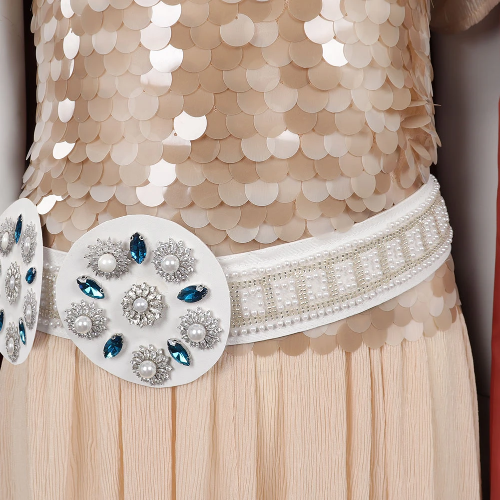 The Lord Of The Rings The Rings Of Power Queen Regent Míriel Femme Cosplay Costume 9 The Lord Of The Rings The Rings Of Power Queen Regent Míriel Femme Cosplay Costume – Image 7