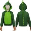 Enfant Petit Dinosaure Sweatshirt à Capuche Cosplay Costume Carnival Halloween