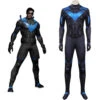Gotham Knights Nightwing Combinaison Cosplay Costume Carnaval -Newcossky 15004381 cosplaystyle2014