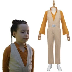 Enfant Star Wars Obi-Wan Kenobi Leia Cosplay Costume Halloween Carnival