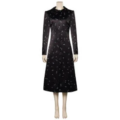 2022 Adulte Wednesday Addams The Addams Family Mercredi Robe Cosplay Costume -Newcossky 15004398 1