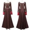 House Of The Dragon Alicent Hightower Robe Cosplay Costume 2 House Of The Dragon Alicent Hightower Robe Cosplay Costume -Newcossky 15004434 cosplayying