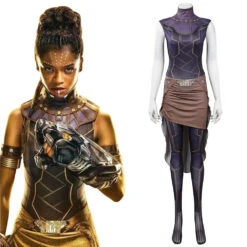 2022 Film Black Panther 2 Wakanda Forever Adulte Shuri Combinaison Cosplay Costume