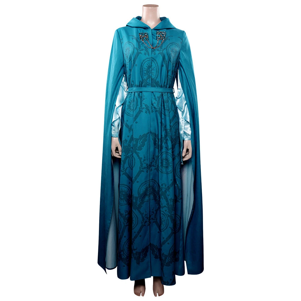The Lord Of The Rings The Rings Of Power Galadriel Robe Femme Cosplay Costume 6 The Lord Of The Rings The Rings Of Power Galadriel Robe Femme Cosplay Costume – Image 4