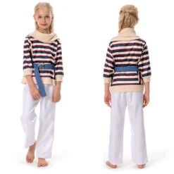 Enfant Stranger Things Season 4 Nancy Wheeler T-Shirt Pants Cosplay Costume Halloween Carnival -Newcossky 15004470 cosplayying