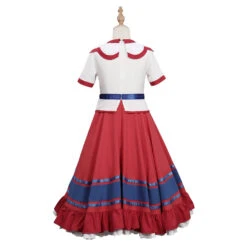 2021 Film Encanto Filimo Enfant Robe Rouge Cosplay Costume -Newcossky 15005848 3