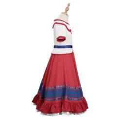 2021 Film Encanto Filimo Enfant Robe Rouge Cosplay Costume -Newcossky 15005848 6