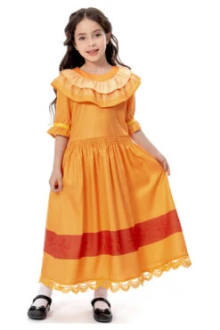 2021 Film Encanto Pepa Madrigal Enfant Robe Cosplay Costume