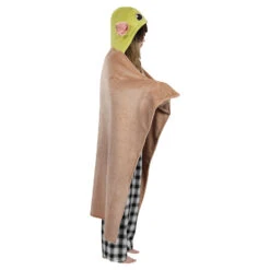 Star Wars The Mandalorian Baby Yoda Bébé Cape Plaid Enfant Cosplay Costume - Cossky 17 Star Wars The Mandalorian Baby Yoda Bébé Cape Plaid Enfant Cosplay Costume - Cossky -Newcossky 15005904 3