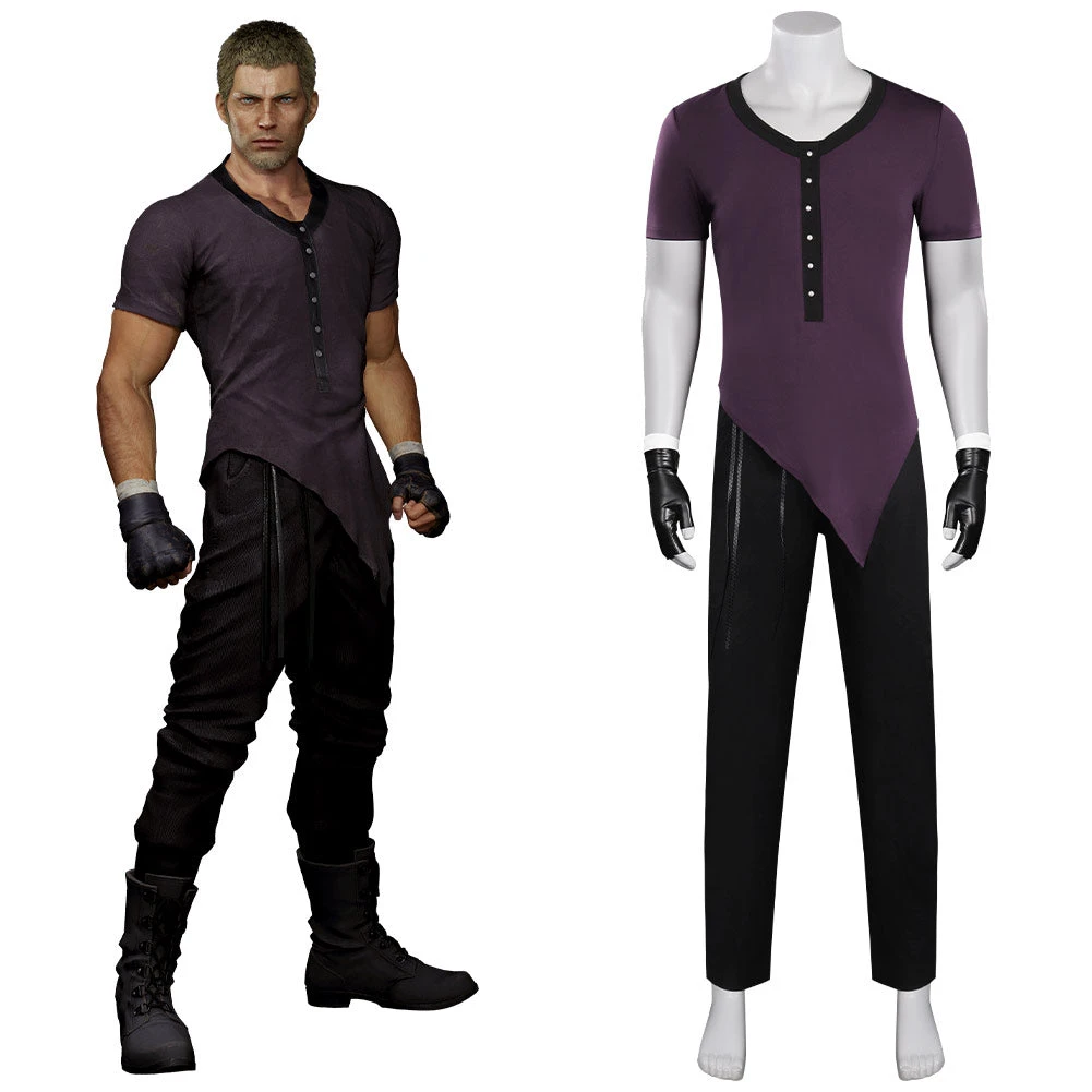 Stranger Of Paradise: Final Fantasy Origin Jack Uniforme Cosplay Costume 3 Stranger Of Paradise: Final Fantasy Origin Jack Uniforme Cosplay Costume