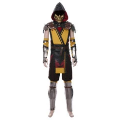 Mortal Kombat Hanzo Hasashi Scorpion Cosplay Costume -Newcossky 15007285 1