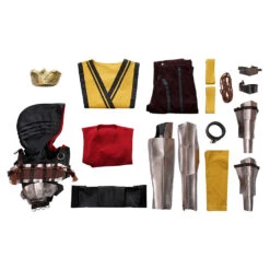 Mortal Kombat Hanzo Hasashi Scorpion Cosplay Costume -Newcossky 15007285 11