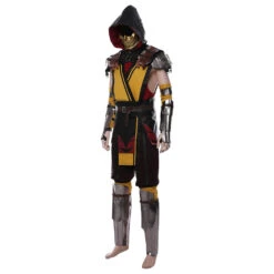 Mortal Kombat Hanzo Hasashi Scorpion Cosplay Costume -Newcossky 15007285 2